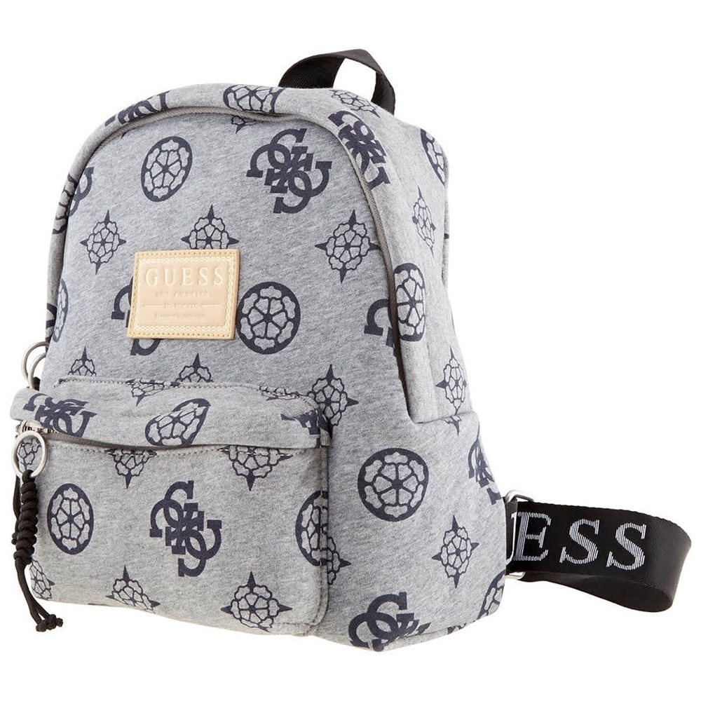 New Guess Monogram Office Cotton Backpack